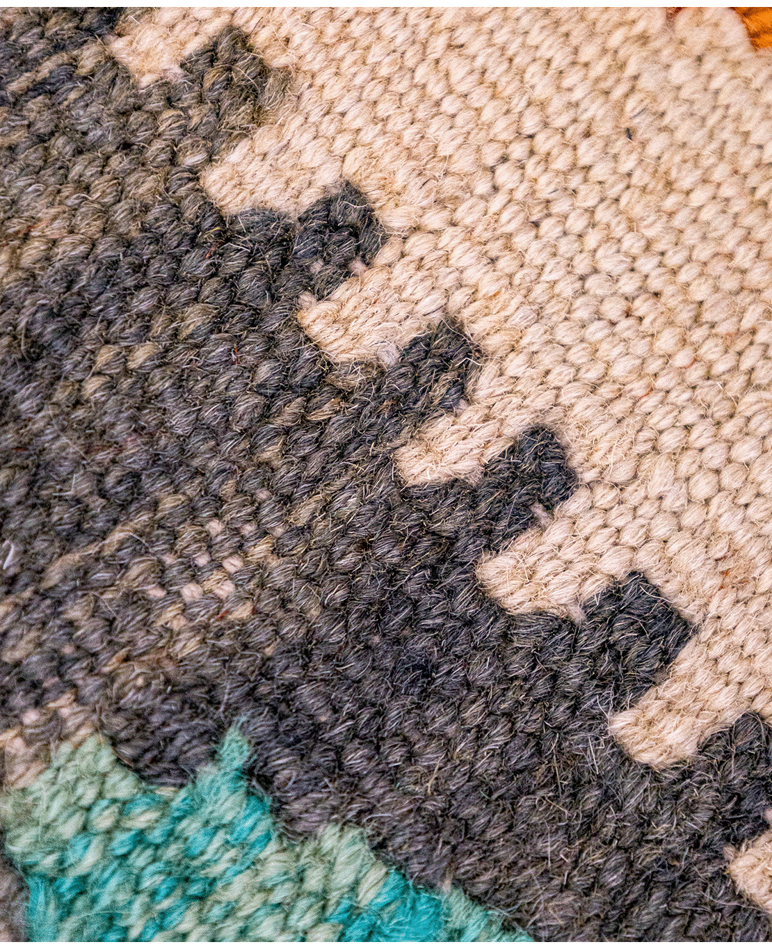 Chobi hand-made wool kilim - Image 5