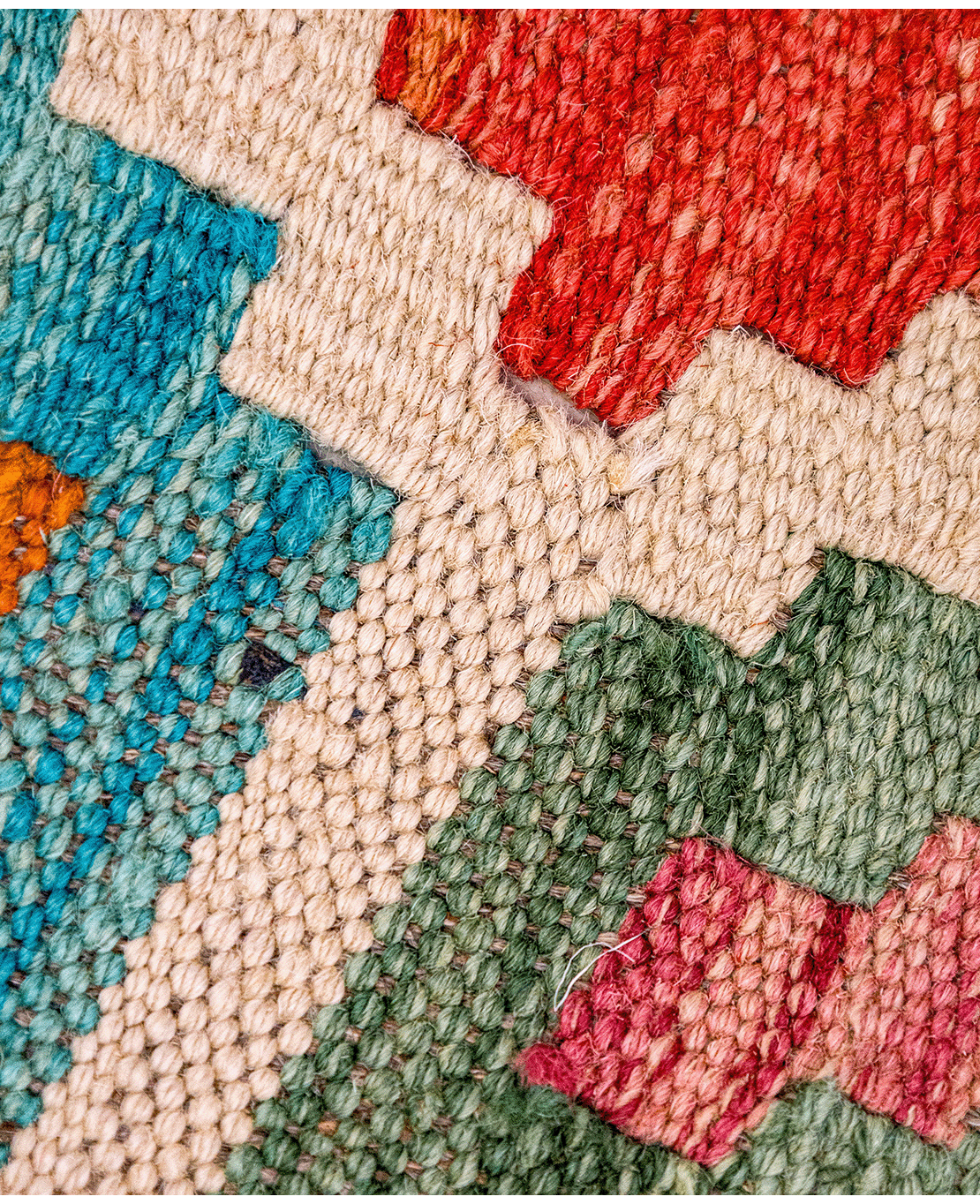 Chobi hand-made wool kilim - Image 4