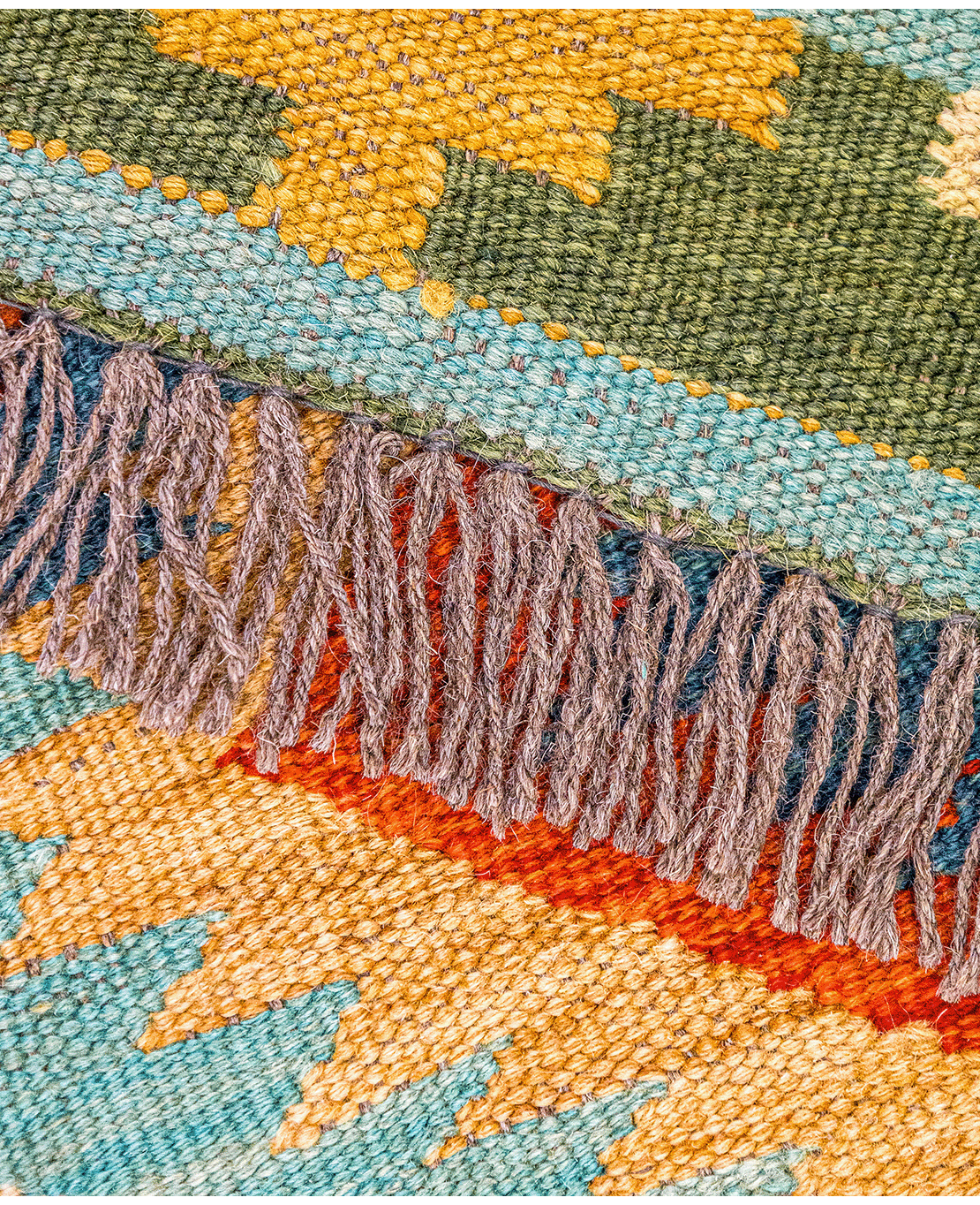 Chobi hand-made wool kilim - Image 5