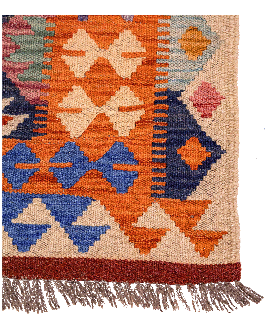 Chobi hand-made wool kilim - Image 2