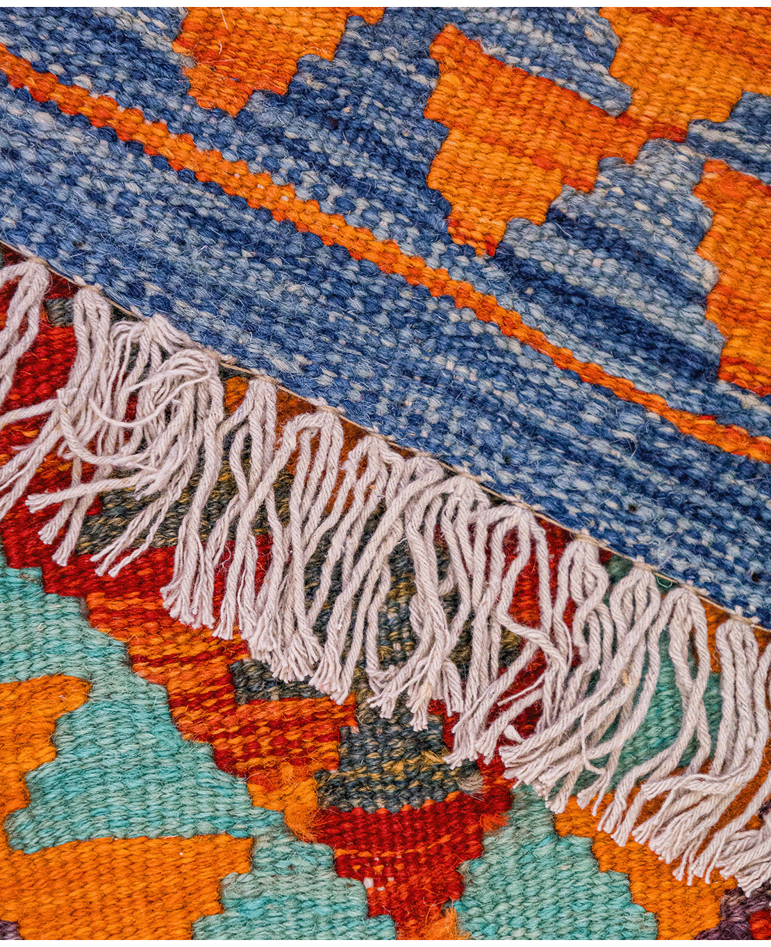 Chobi hand-made wool kilim - Image 5