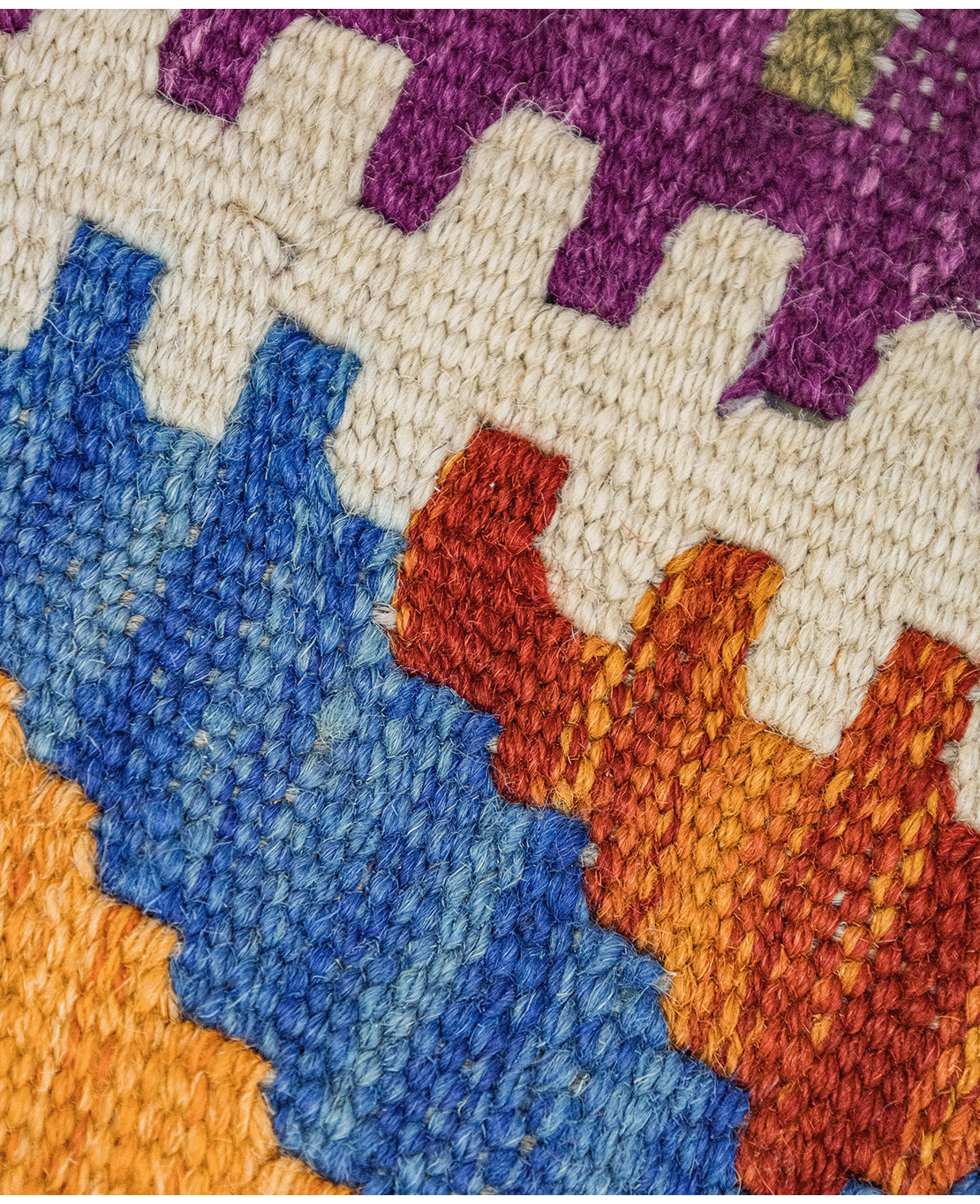 Chobi hand-made wool kilim - Image 3