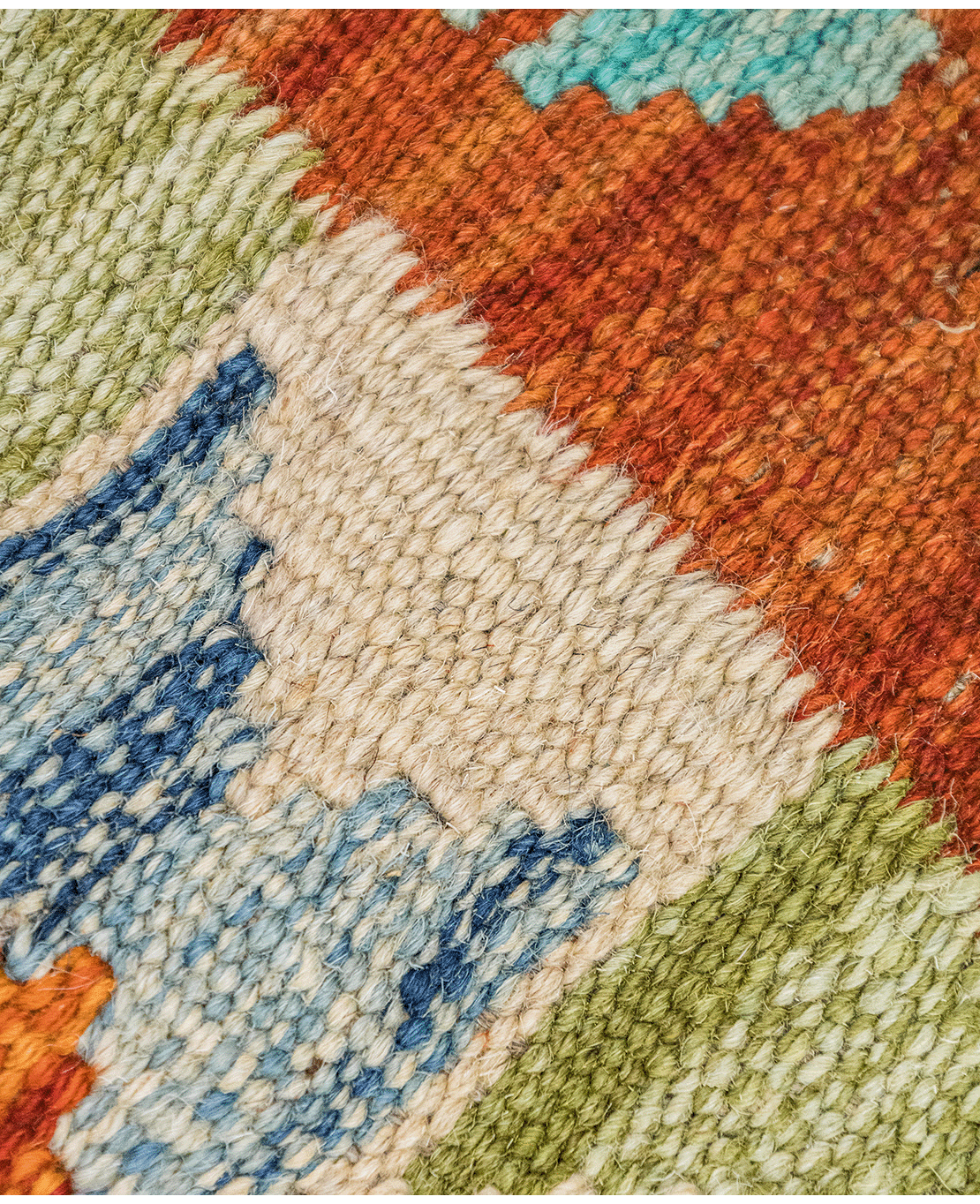 Chobi hand-made wool kilim - Image 3