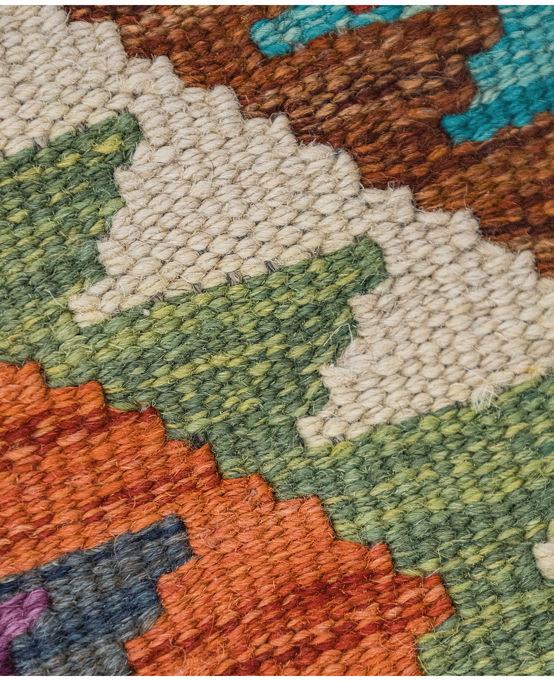 Chobi hand-made wool kilim - Image 3
