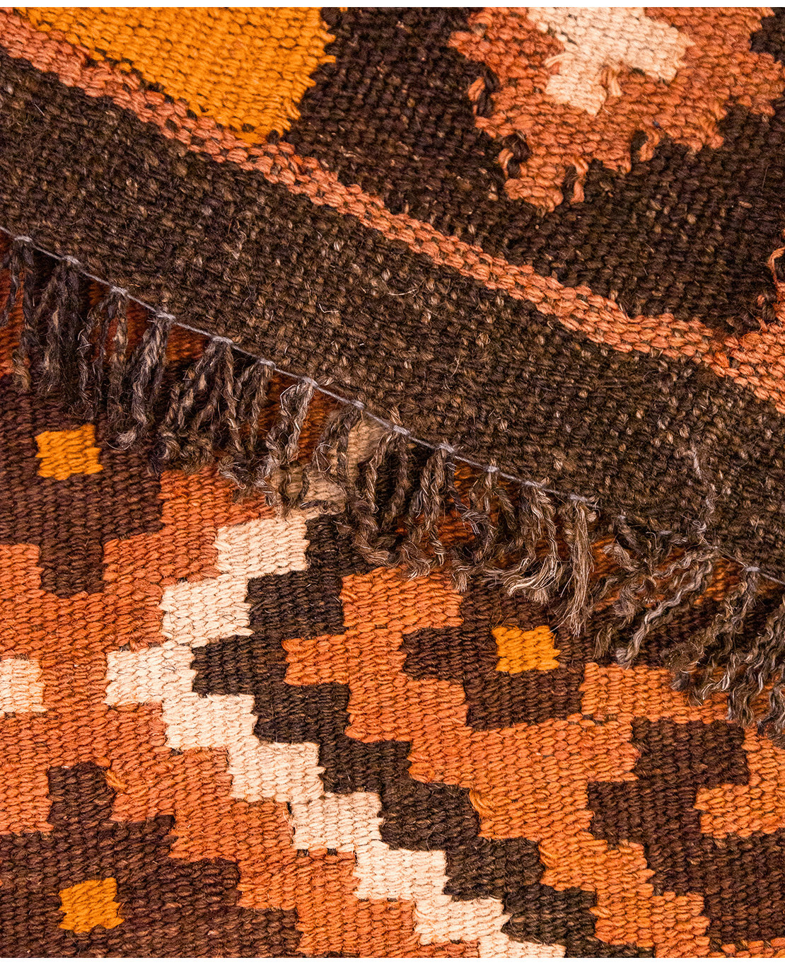 Afghan galmori handwoven wool kilim - Image 4