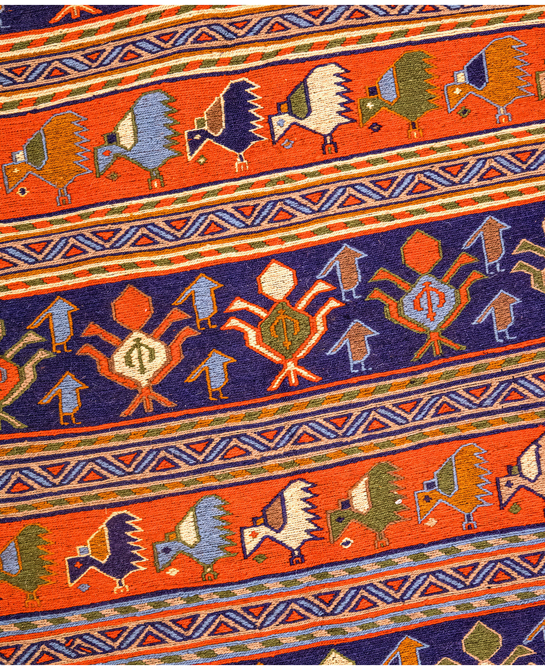Iranian Sirjan kilim - Image 3