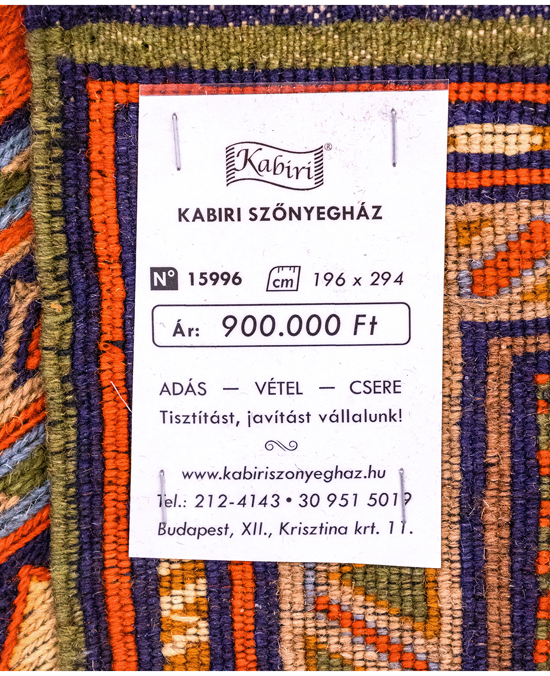 Iranian Sirjan kilim - Image 6