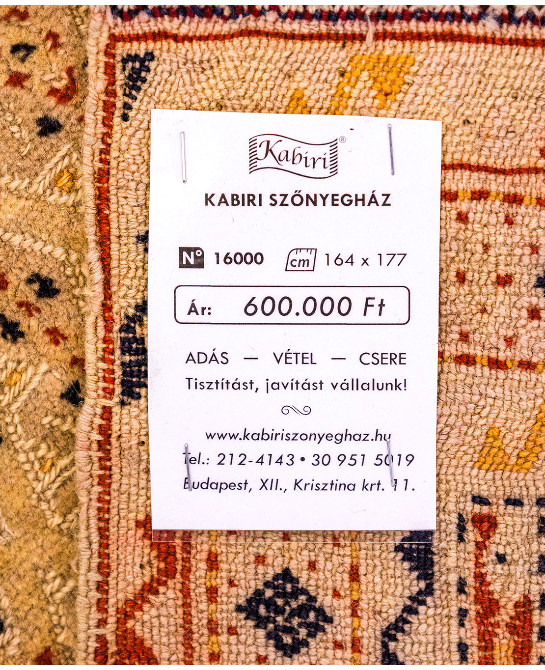Super Nachoni handmade wool rug - Image 6