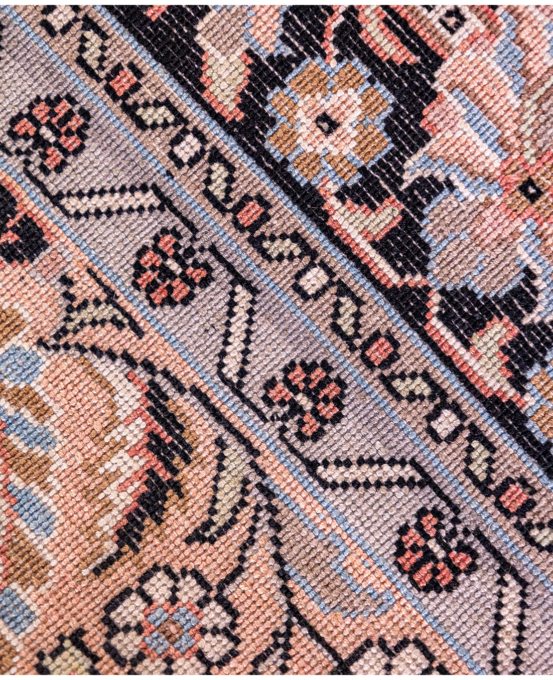 Pakistani Kashmiri handmade silk rug - Image 6