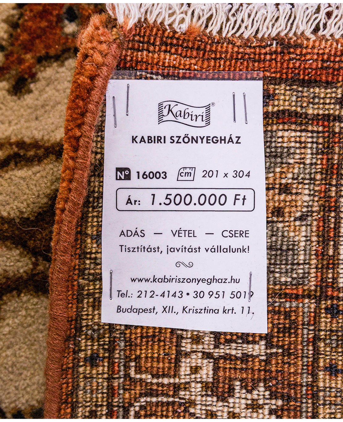 Waziri Iranian wool rug - Image 6