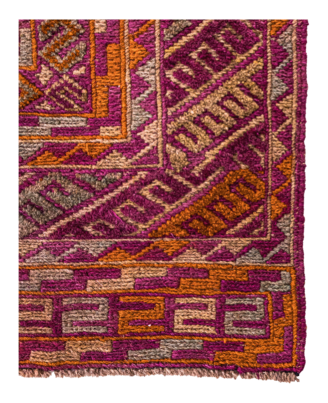 Afghan Nachoni handmade wool rug - Image 2