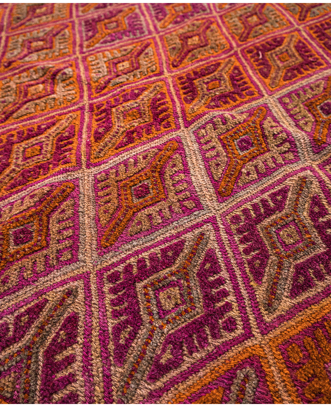 Afghan Nachoni handmade wool rug - Image 3