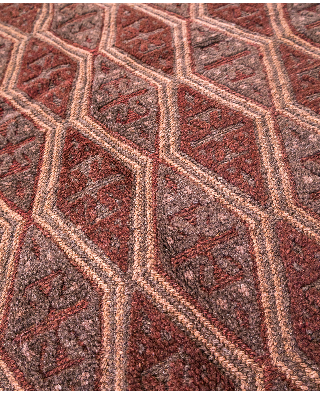 Afghan Nachoni handmade wool rug - Image 3
