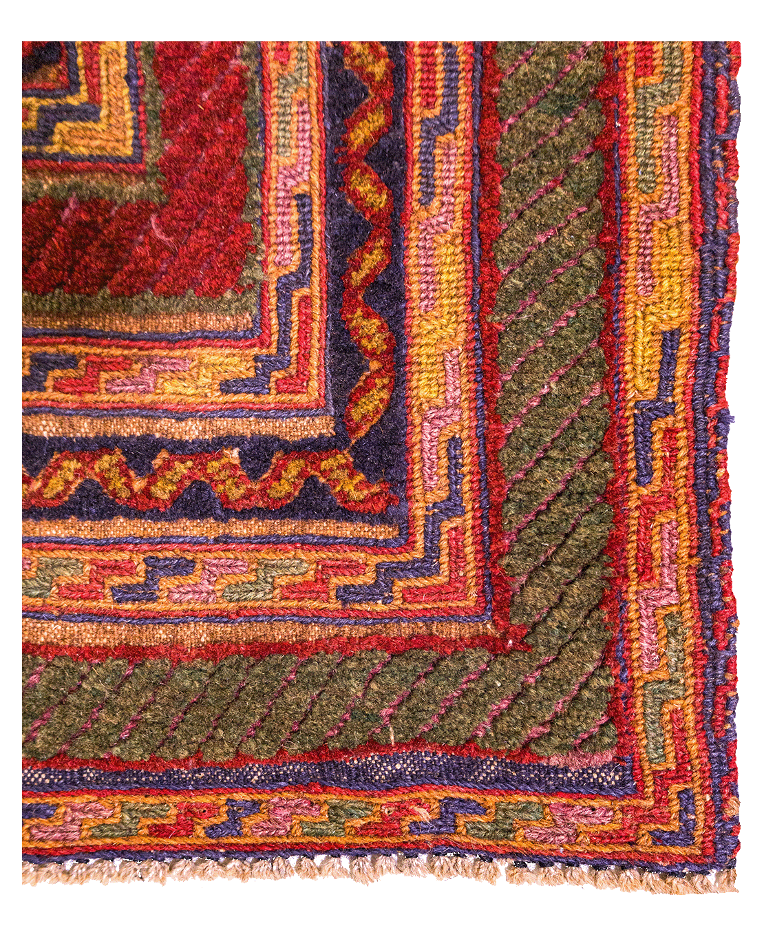 Afghan Nachoni handmade wool rug - Image 2