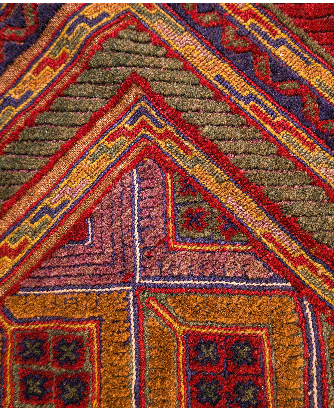Afghan Nachoni handmade wool rug - Image 3