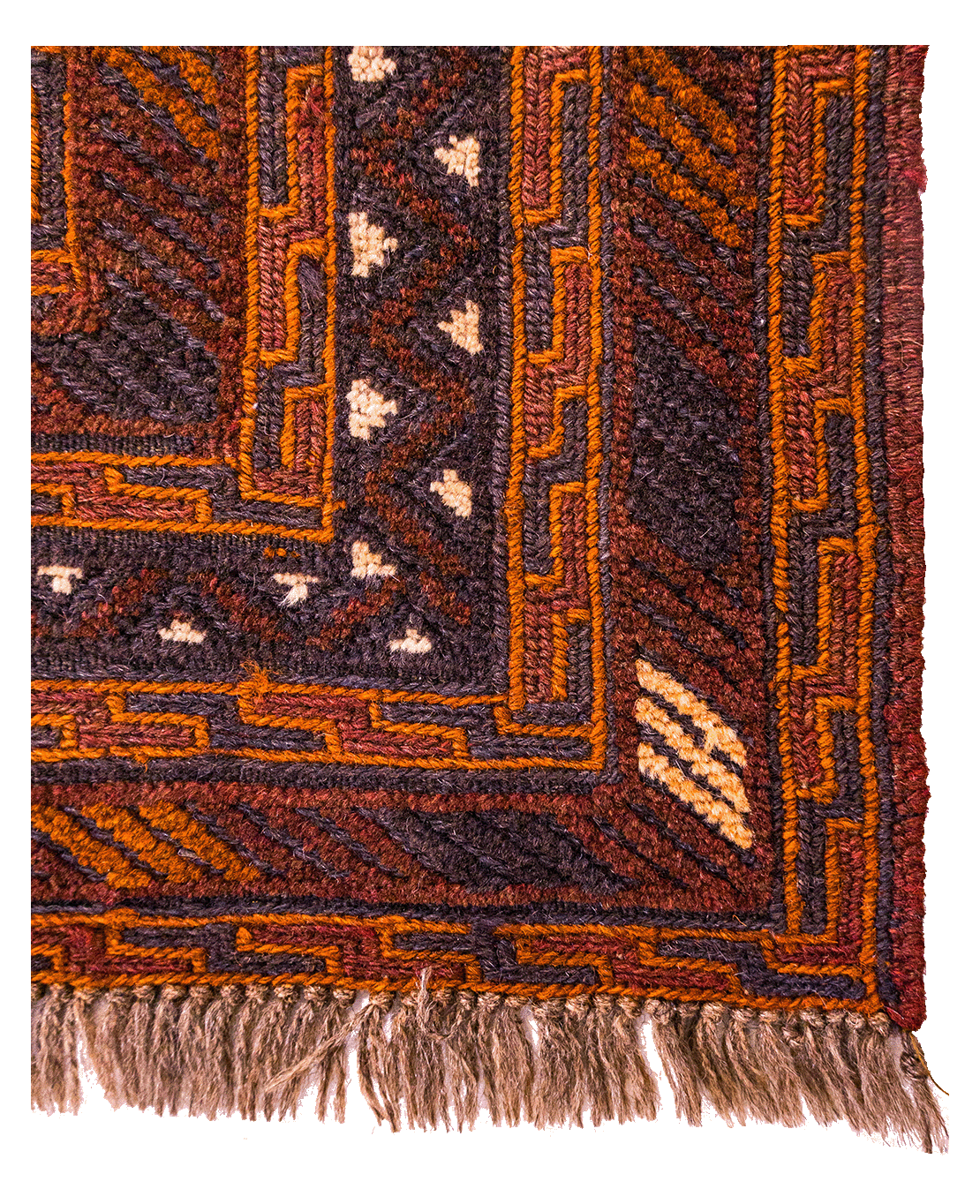 Afghan Nachoni handmade wool rug - Image 2