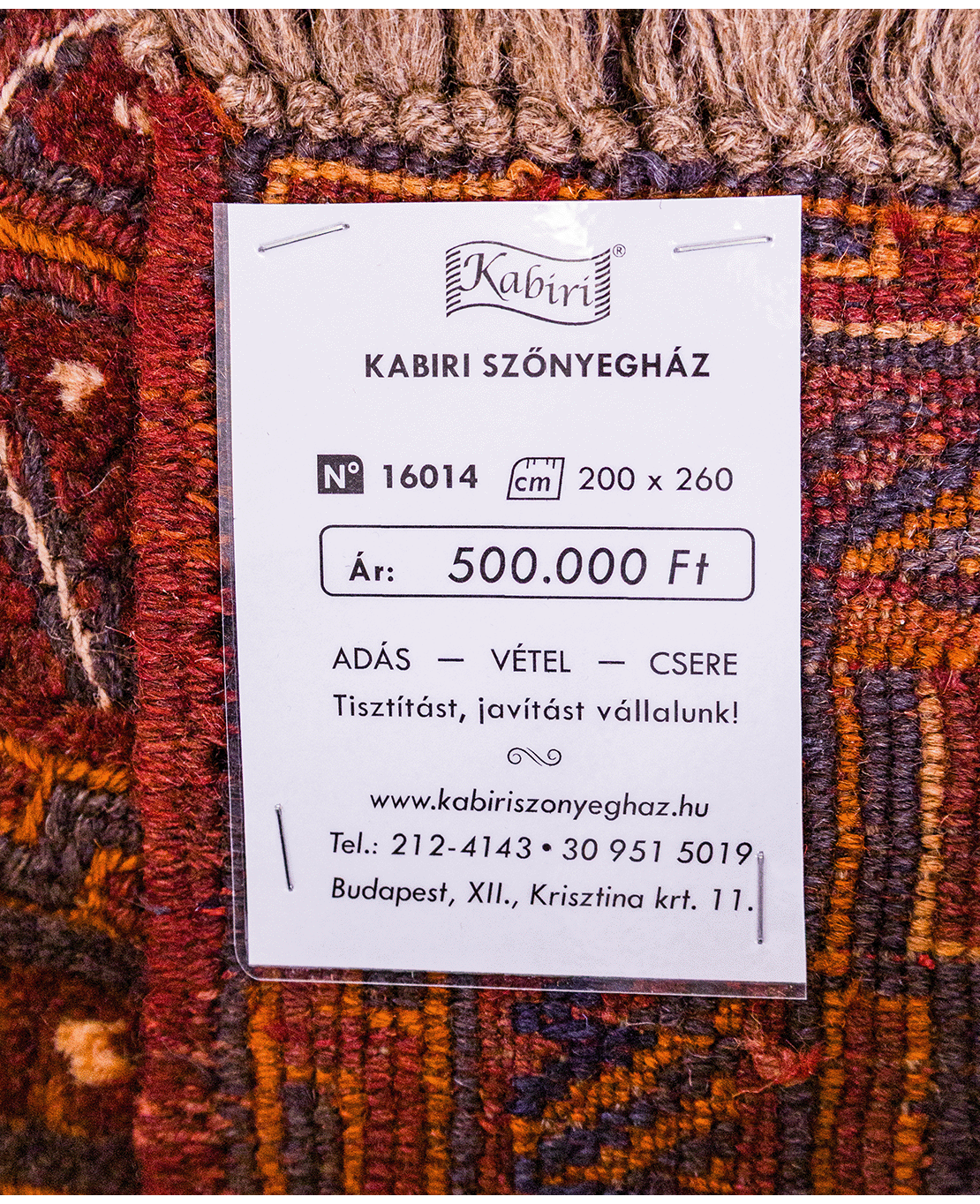 Afghan Nachoni handmade wool rug - Image 6