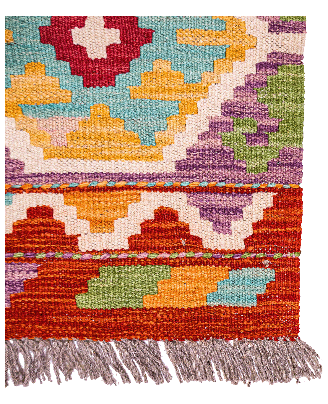 Chobi hand-made wool kilim - Image 2