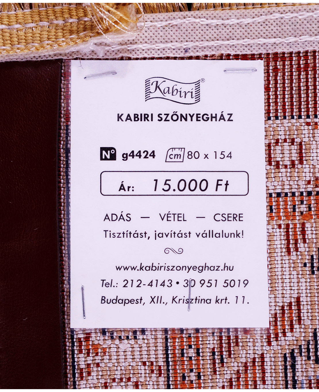 Classic machine-made rug - Image 6