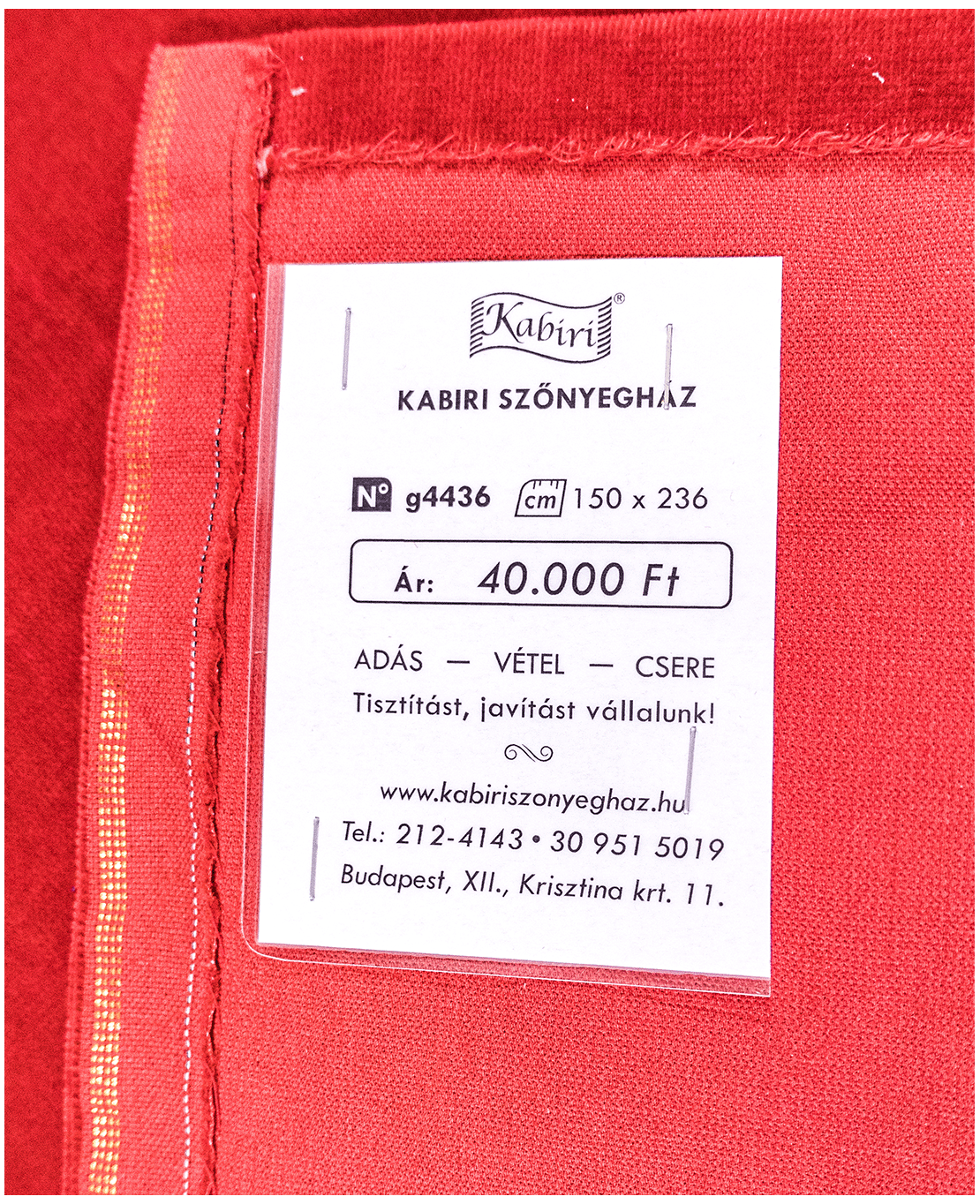 Belgian velvet tablecloth - Image 6