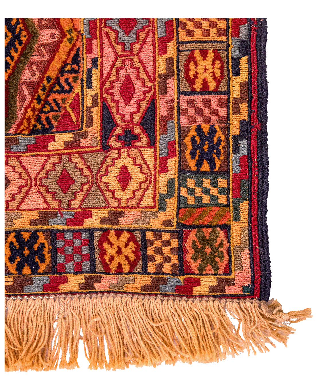 Super Nachoni handmade mixed-technique wool rug - Image 2