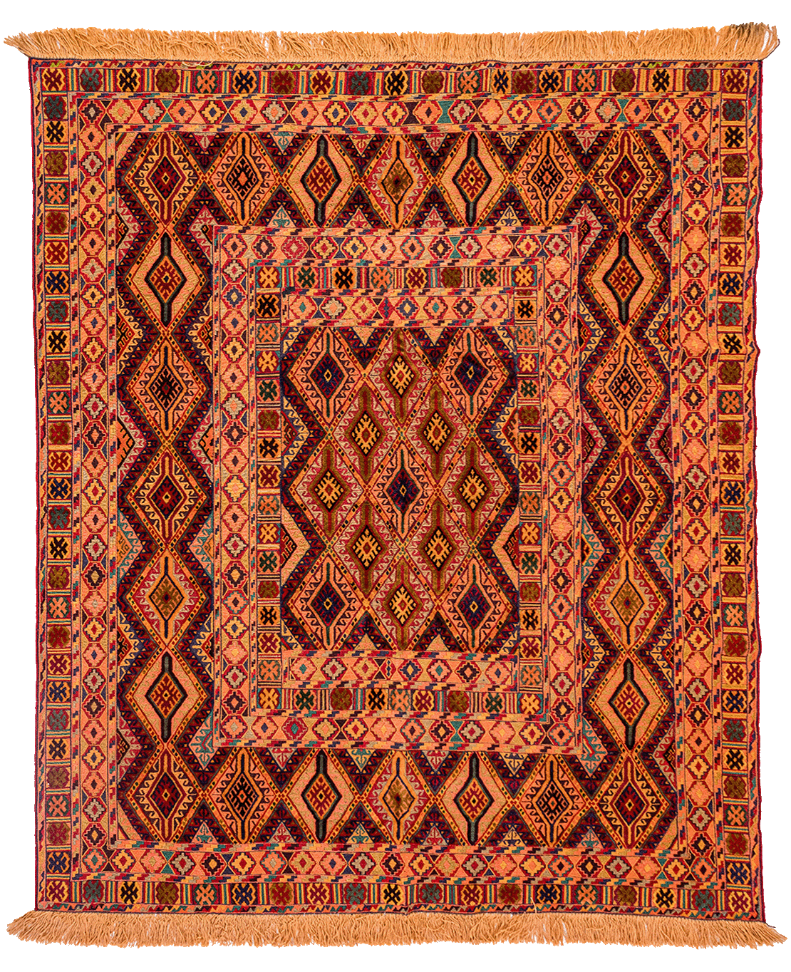 Super Nachoni handmade mixed-technique wool rug - Image 2