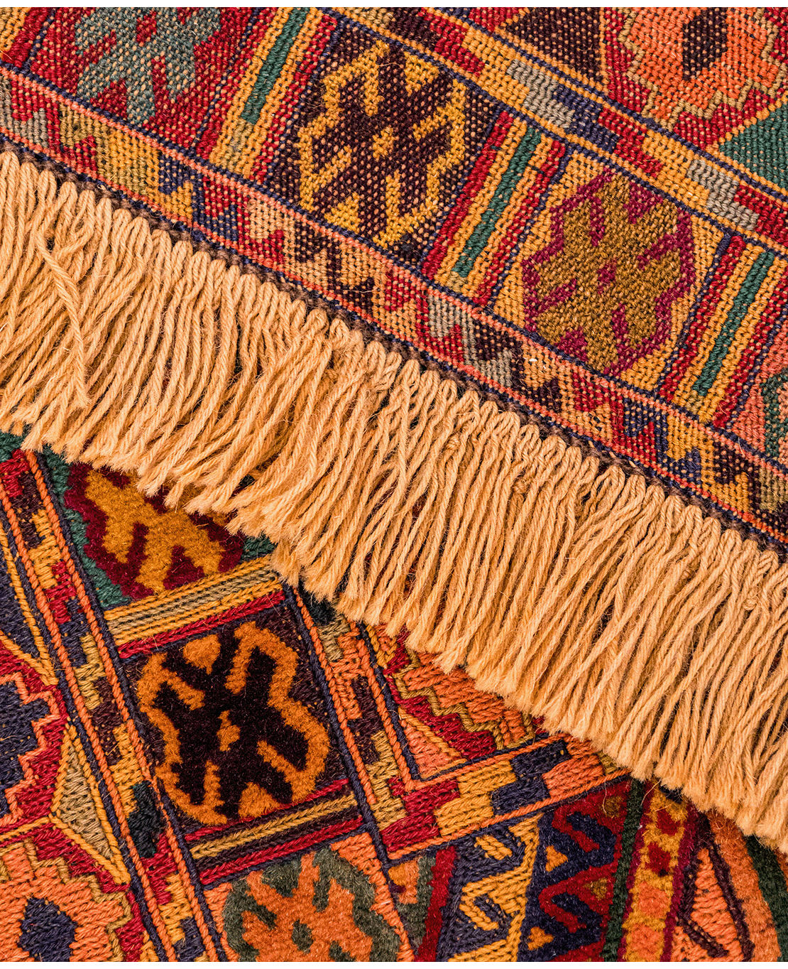 Super Nachoni handmade mixed-technique wool rug - Image 5