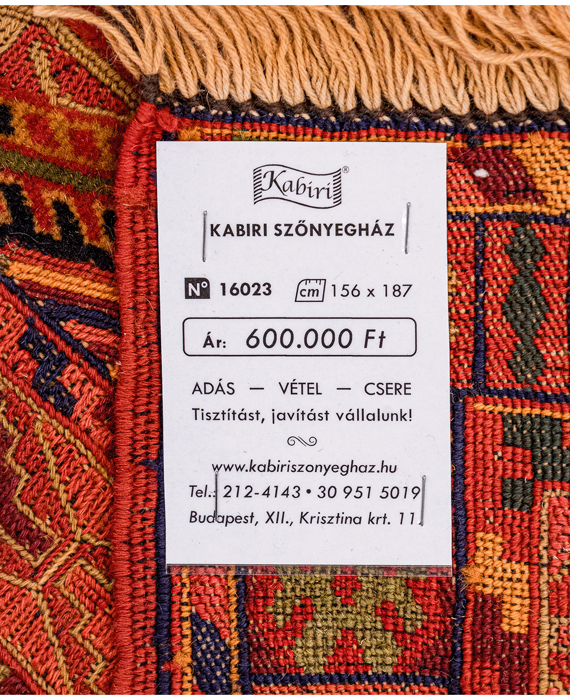 Super Nachoni handmade mixed-technique wool rug - Image 6