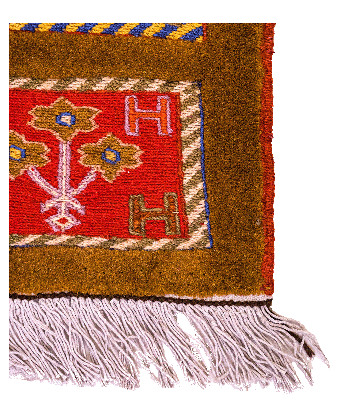 Afghan nimbaft handwoven wool kilim - Image 2