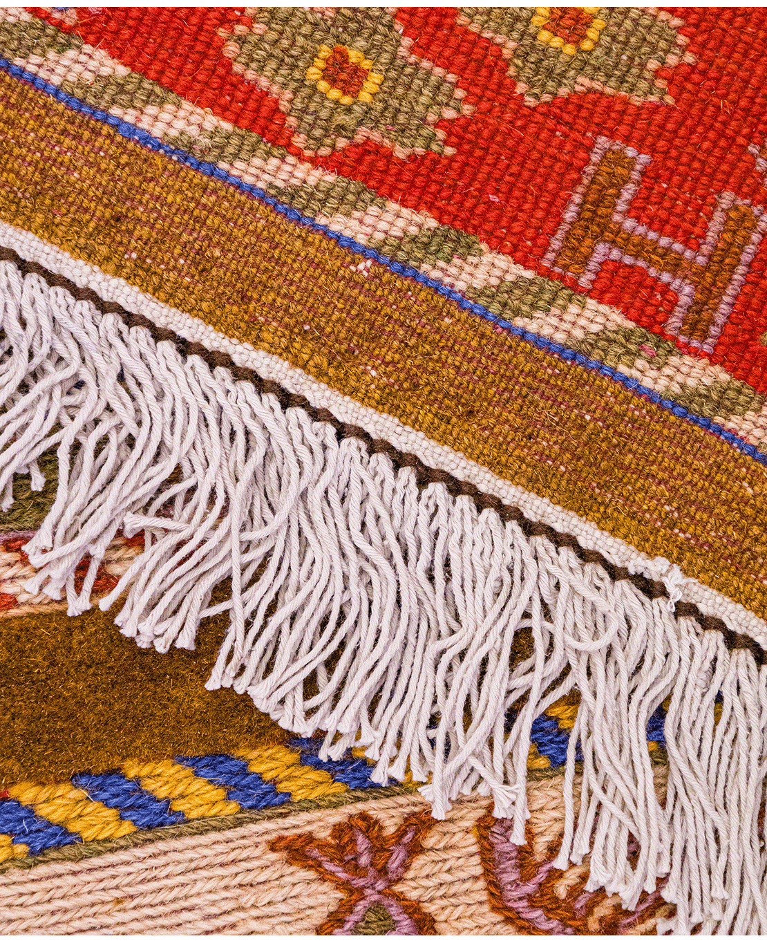 Afghan nimbaft handwoven wool kilim - Image 5