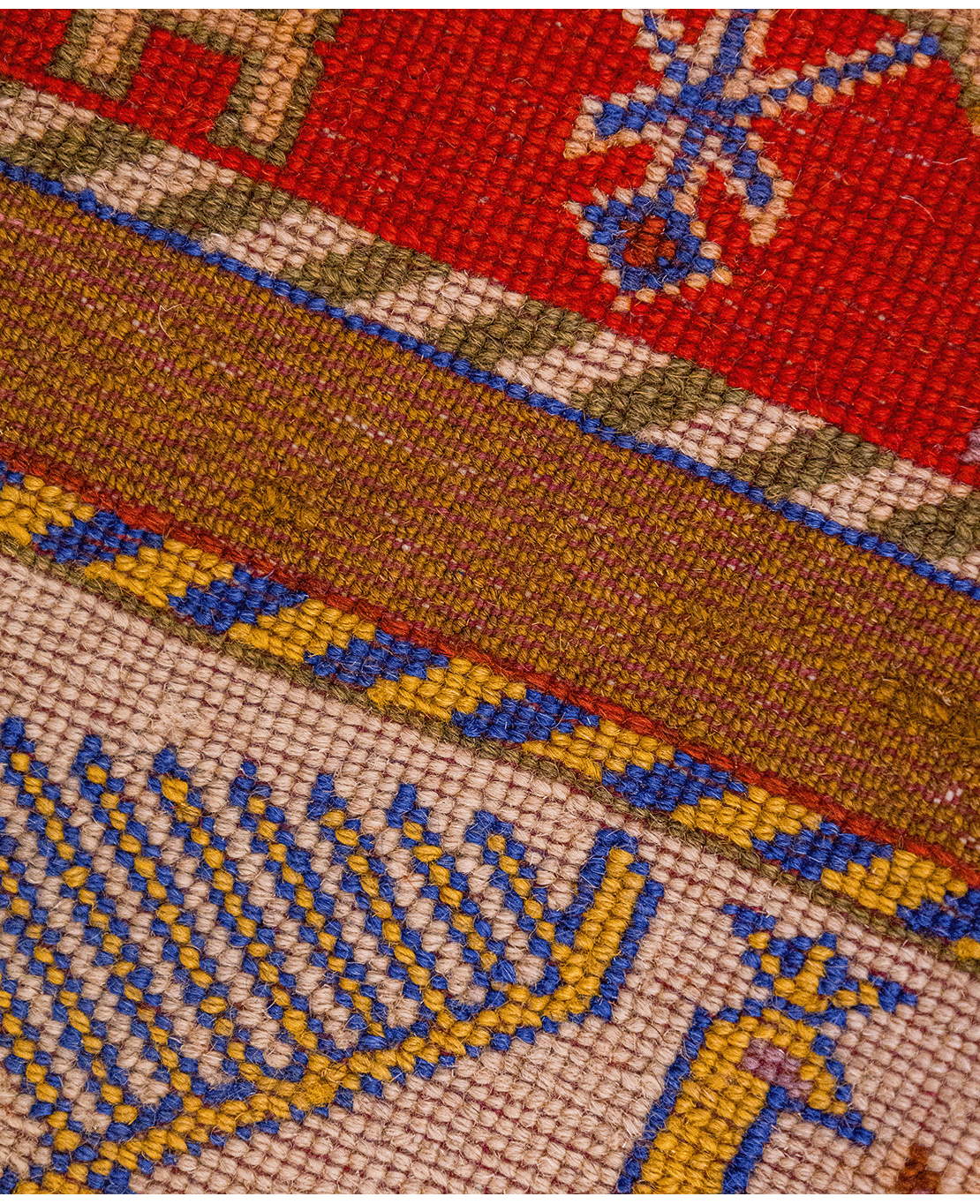 Afghan nimbaft handwoven wool kilim - Image 6