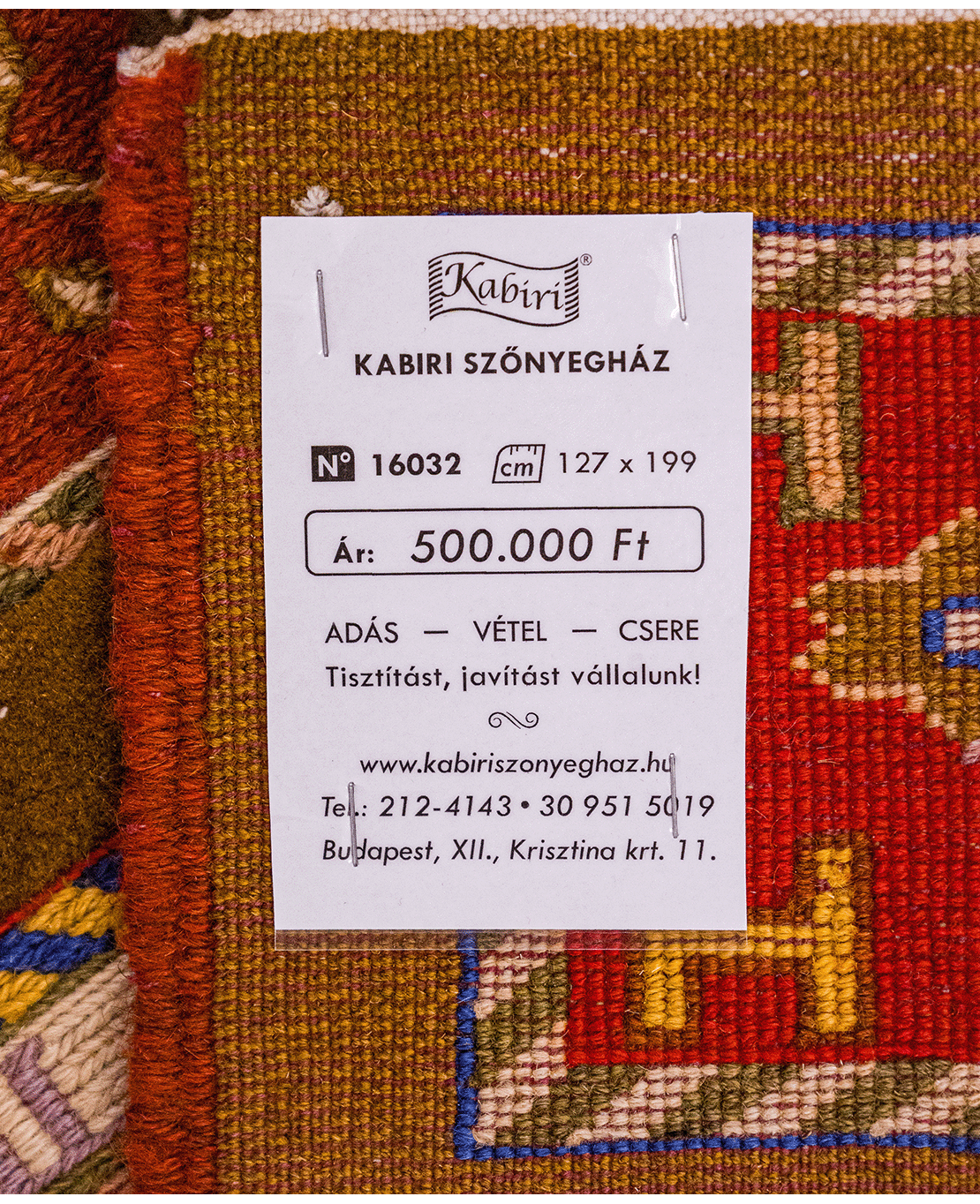 Afghan nimbaft handwoven wool kilim - Image 7