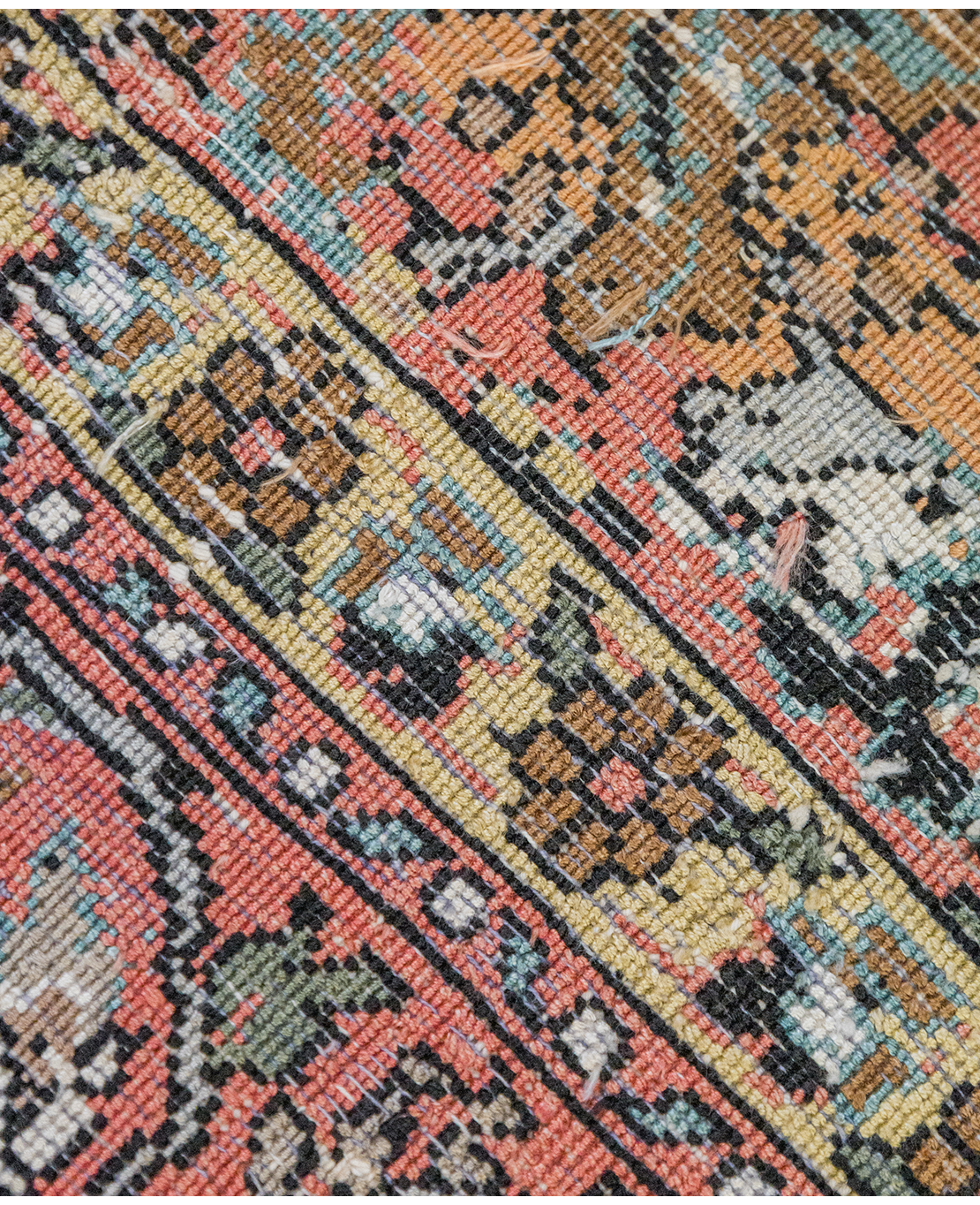 Pakistani Kashmiri handmade silk rug - Image 5