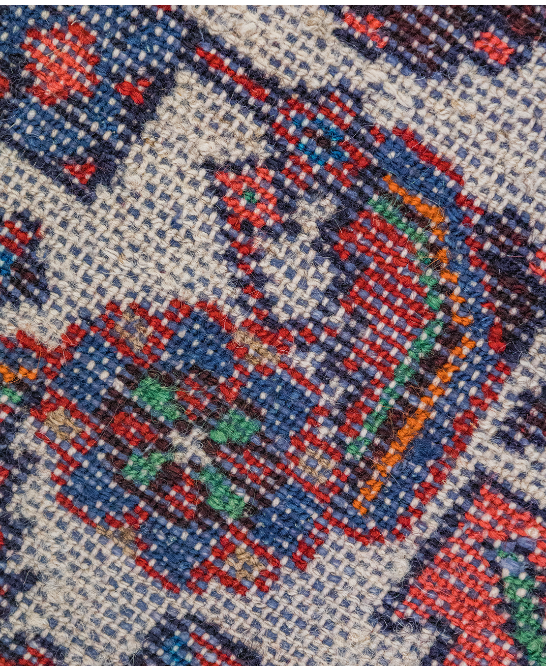 Iranian Hamadan handmade wool rug - Image 5