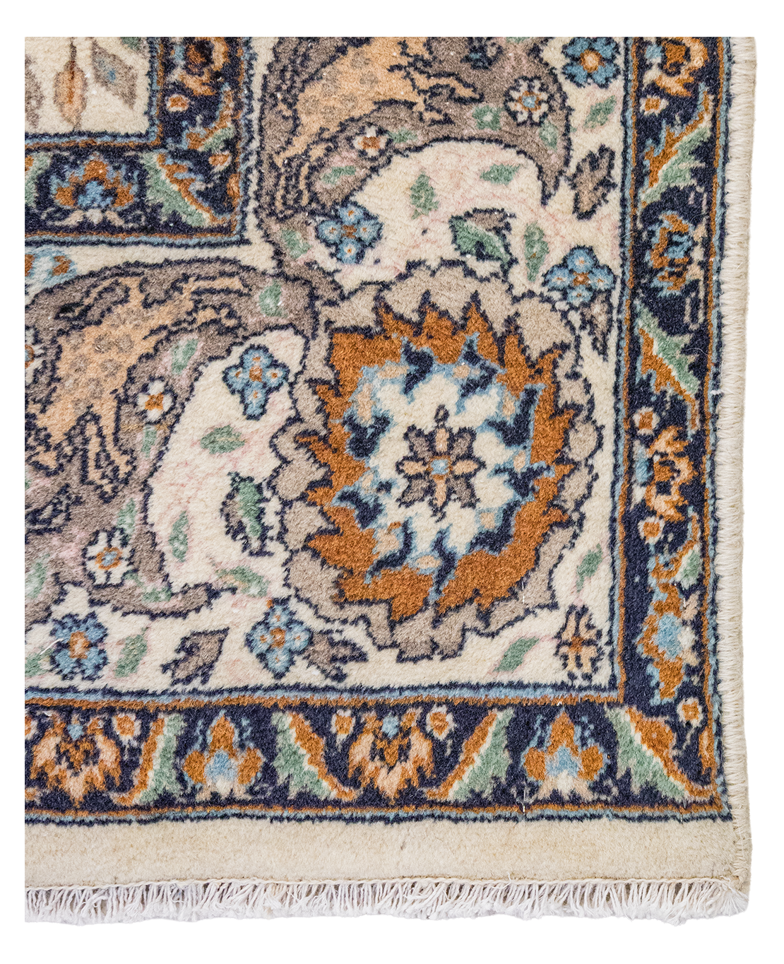 Persian handmade wool rug with animal pattern - Image 3