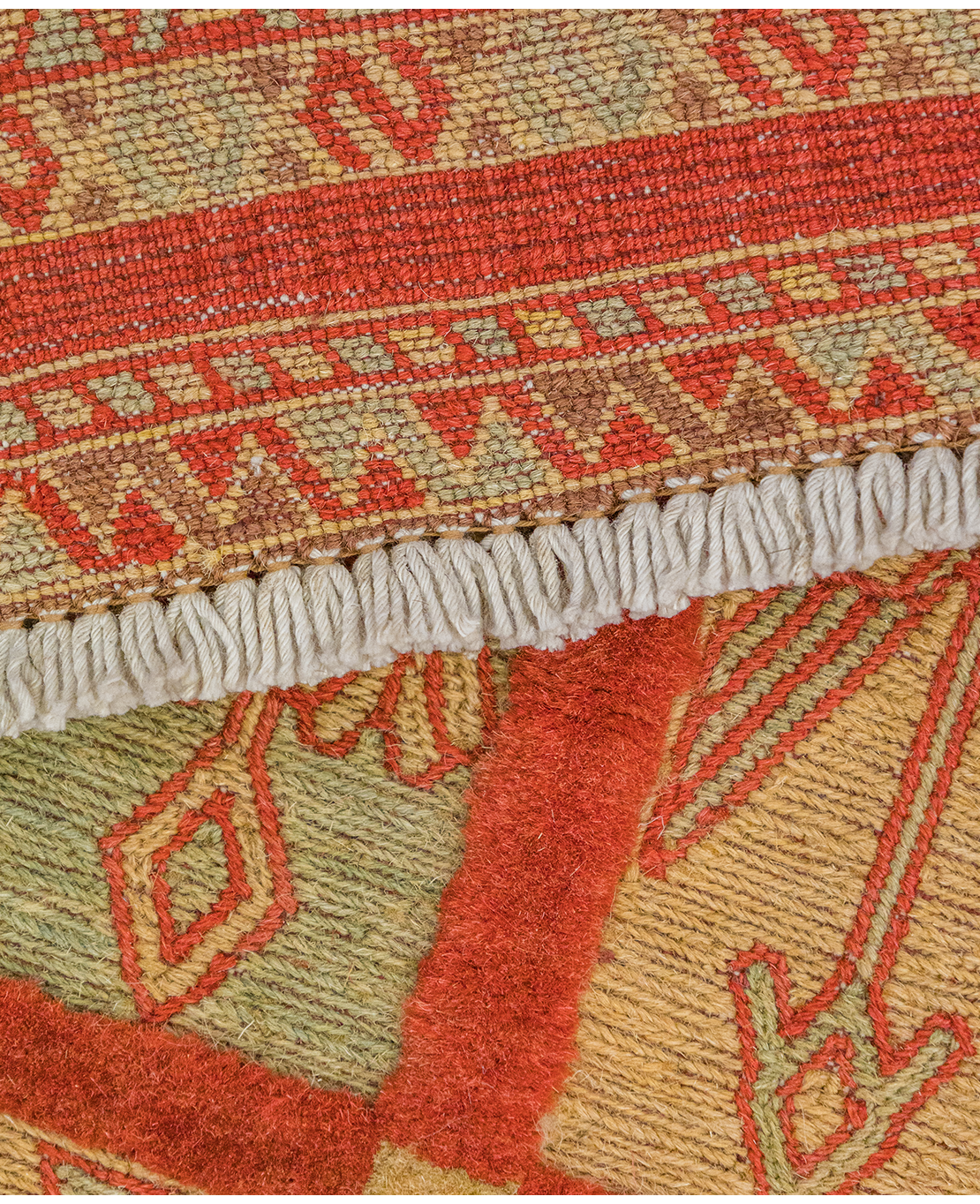 Afghan nimbaft handwoven wool kilim - Image 6