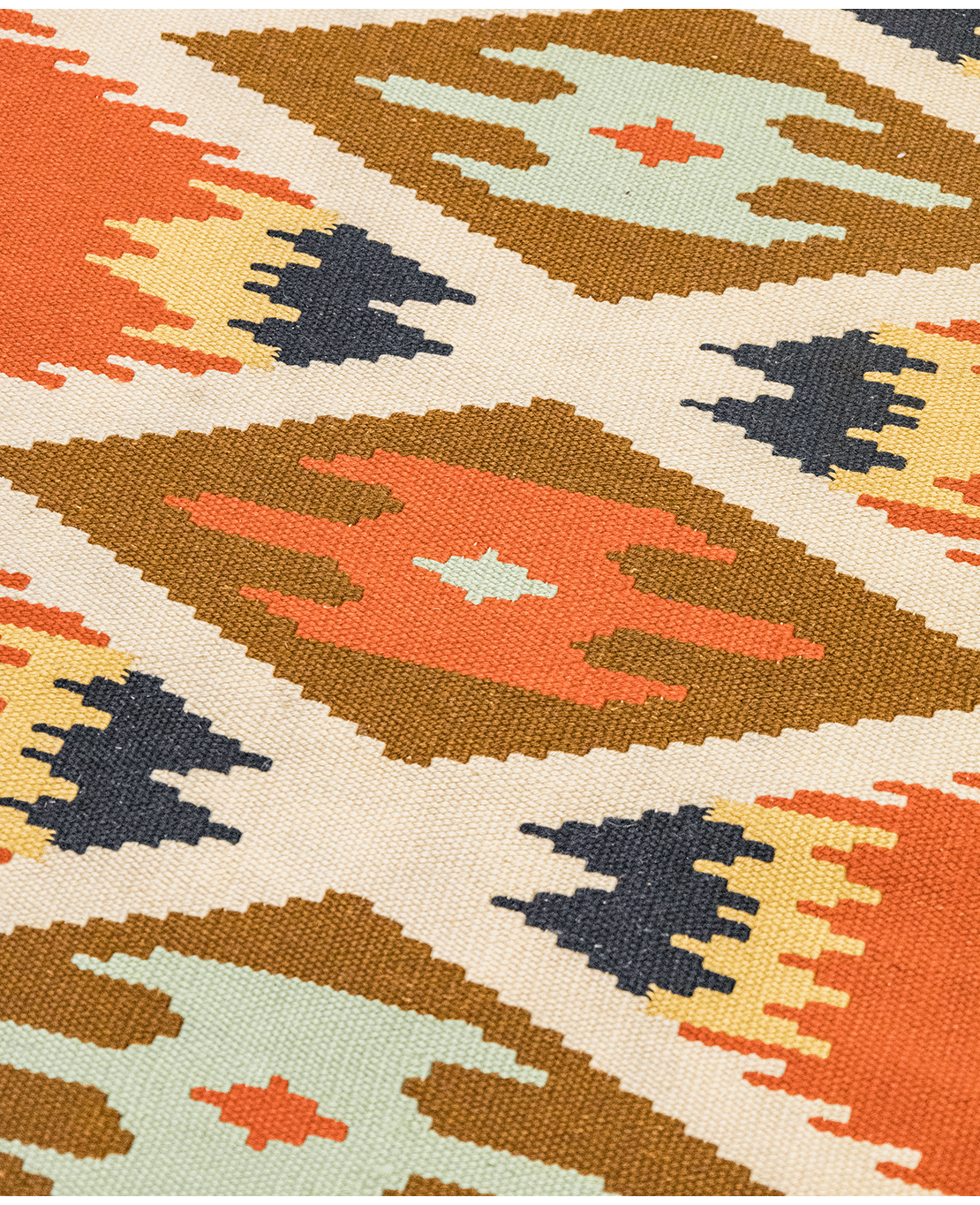 Torontál handwoven wool kilim - Image 2