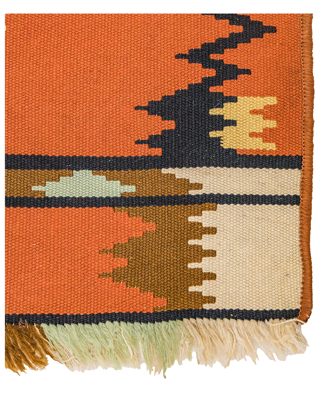 Torontál handwoven wool kilim - Image 3