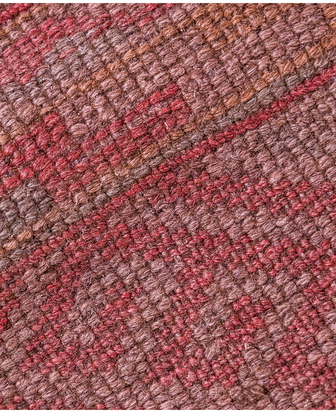 Afghan Nachoni handmade mixed-technique wool rug - Image 5