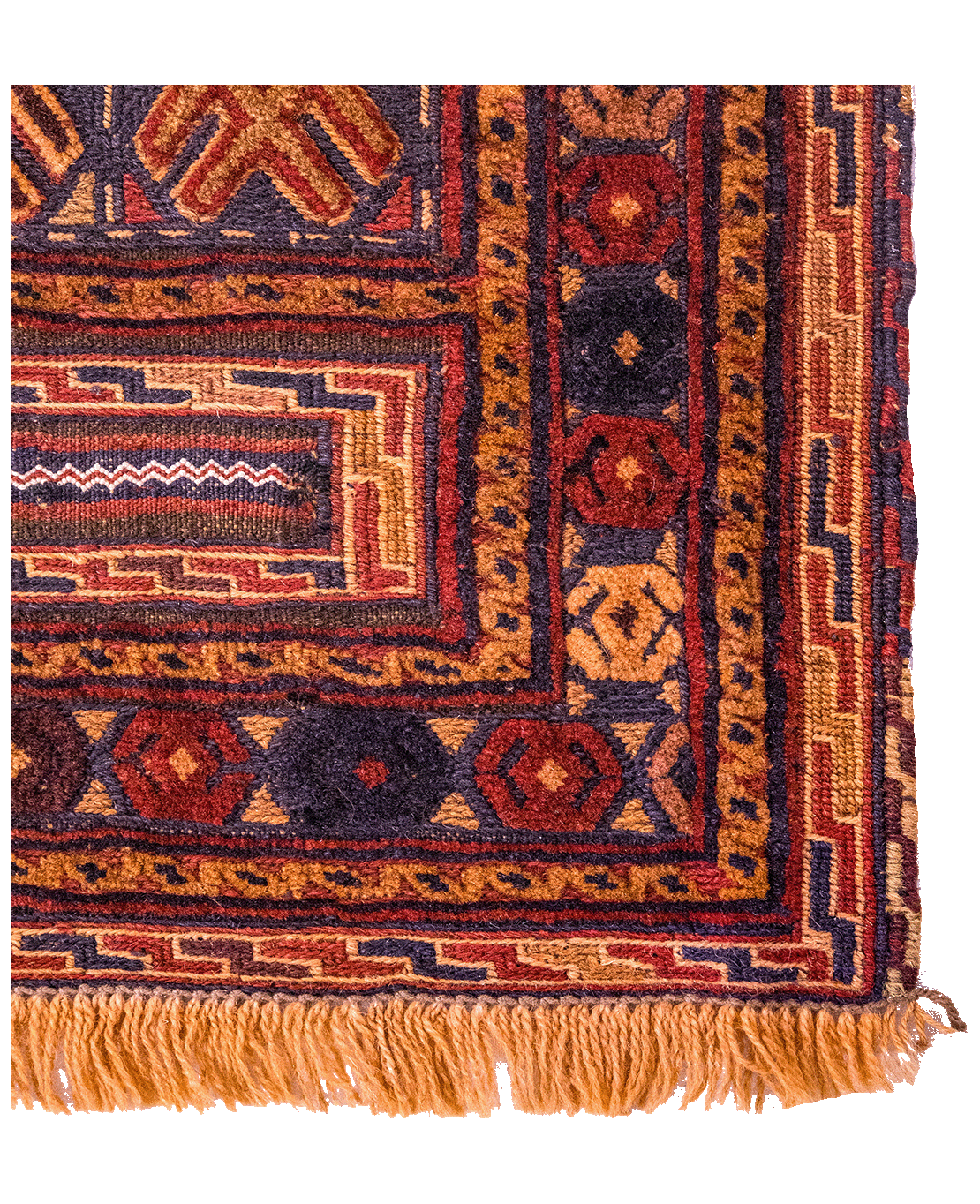 Afghan nimbaft handwoven wool kilim - Image 2