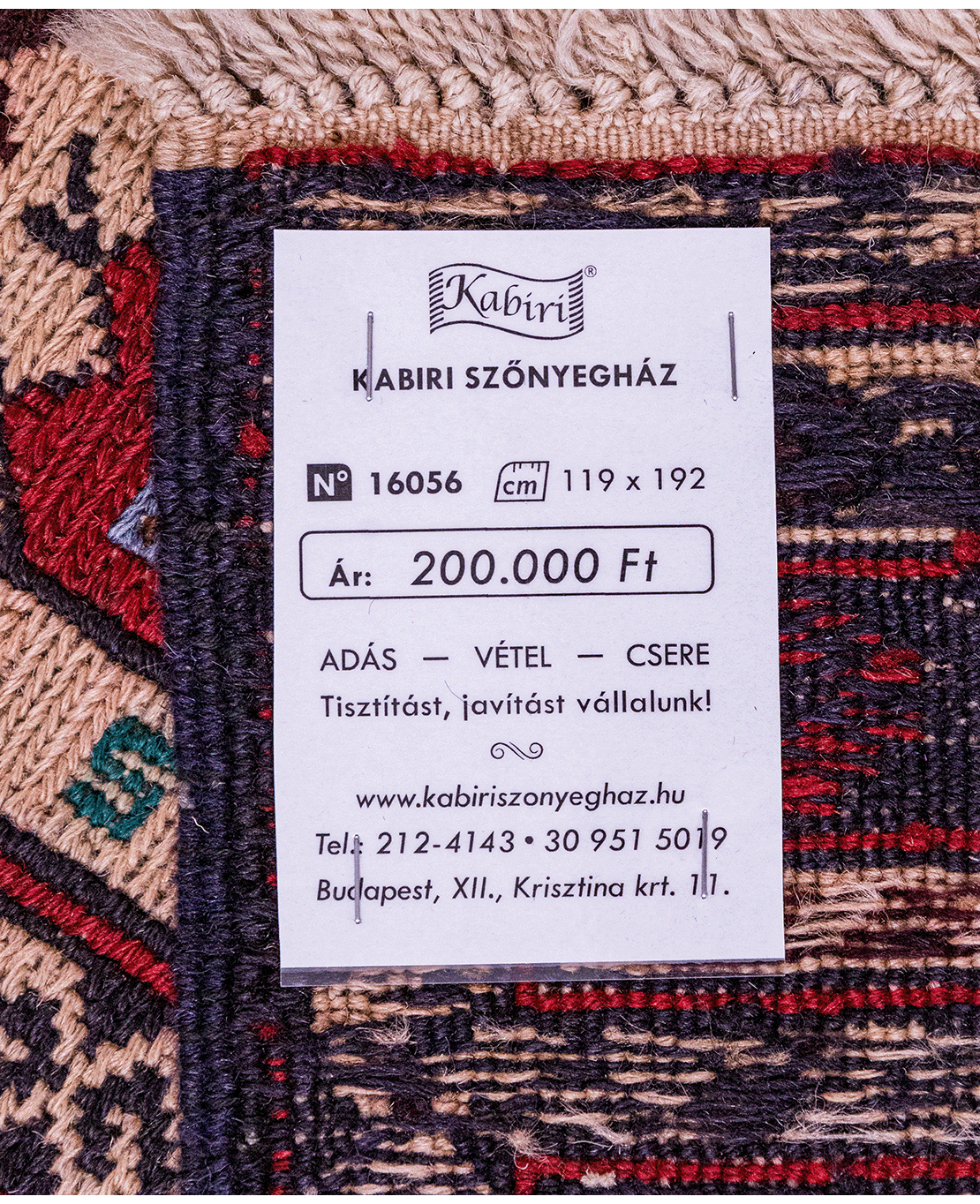 Afghan sumak kilim - Image 6