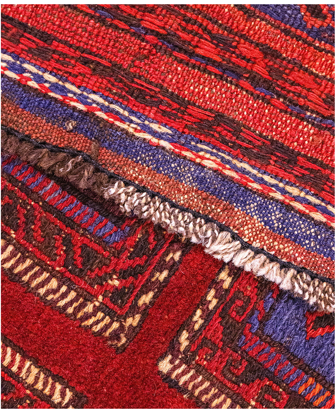 Afghan Berjesta hand-knotted wool rug - Image 4