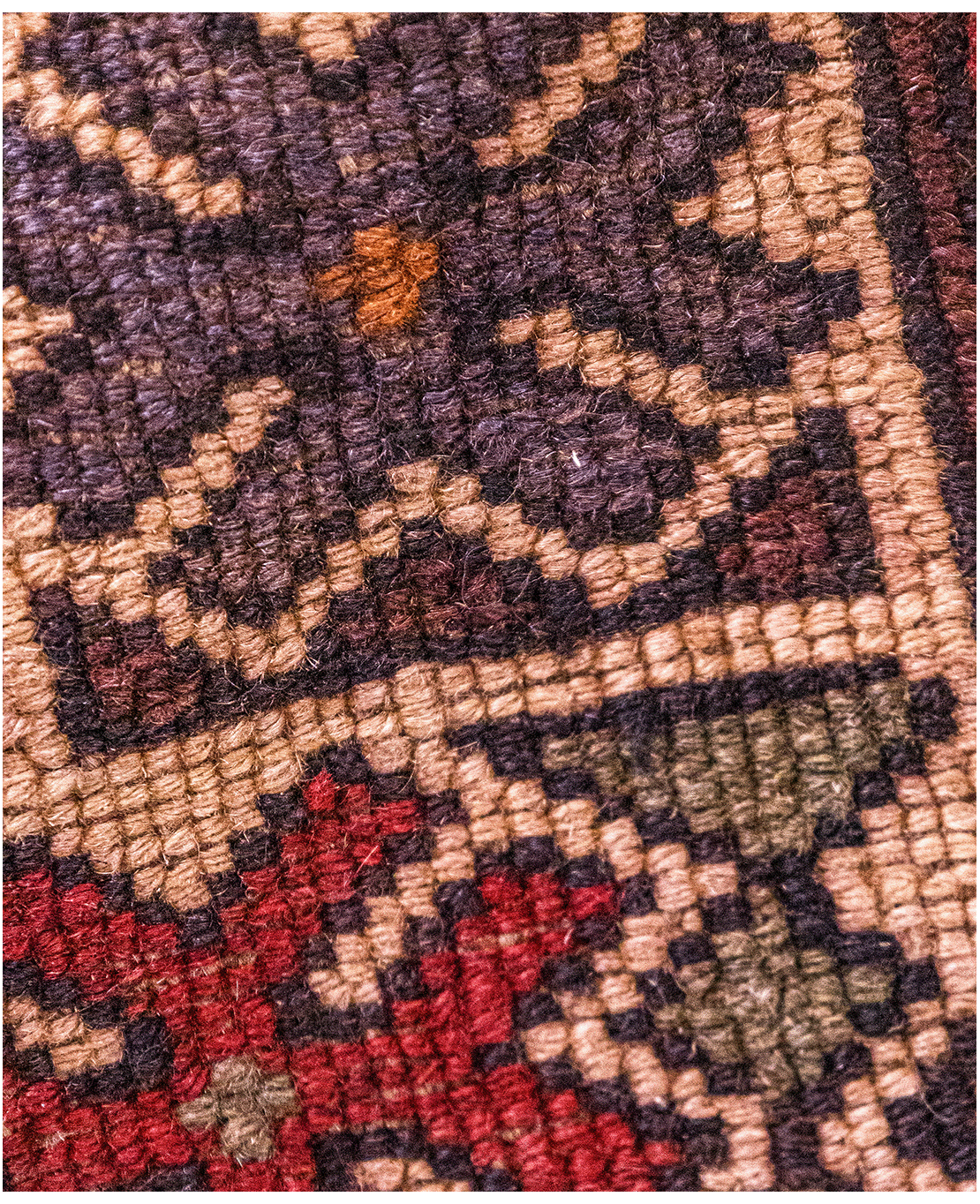 Afghan Berjesta hand-knotted wool rug - Image 5