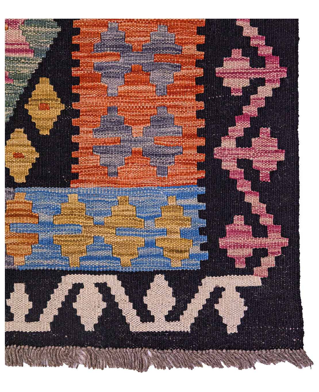 Afghan old style kilim - Image 2