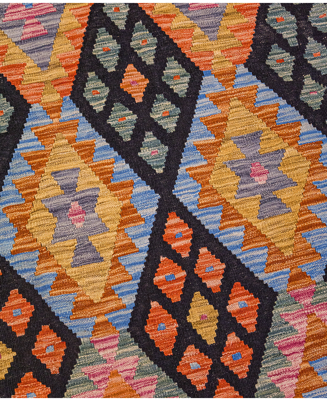Afghan old style kilim - Image 3