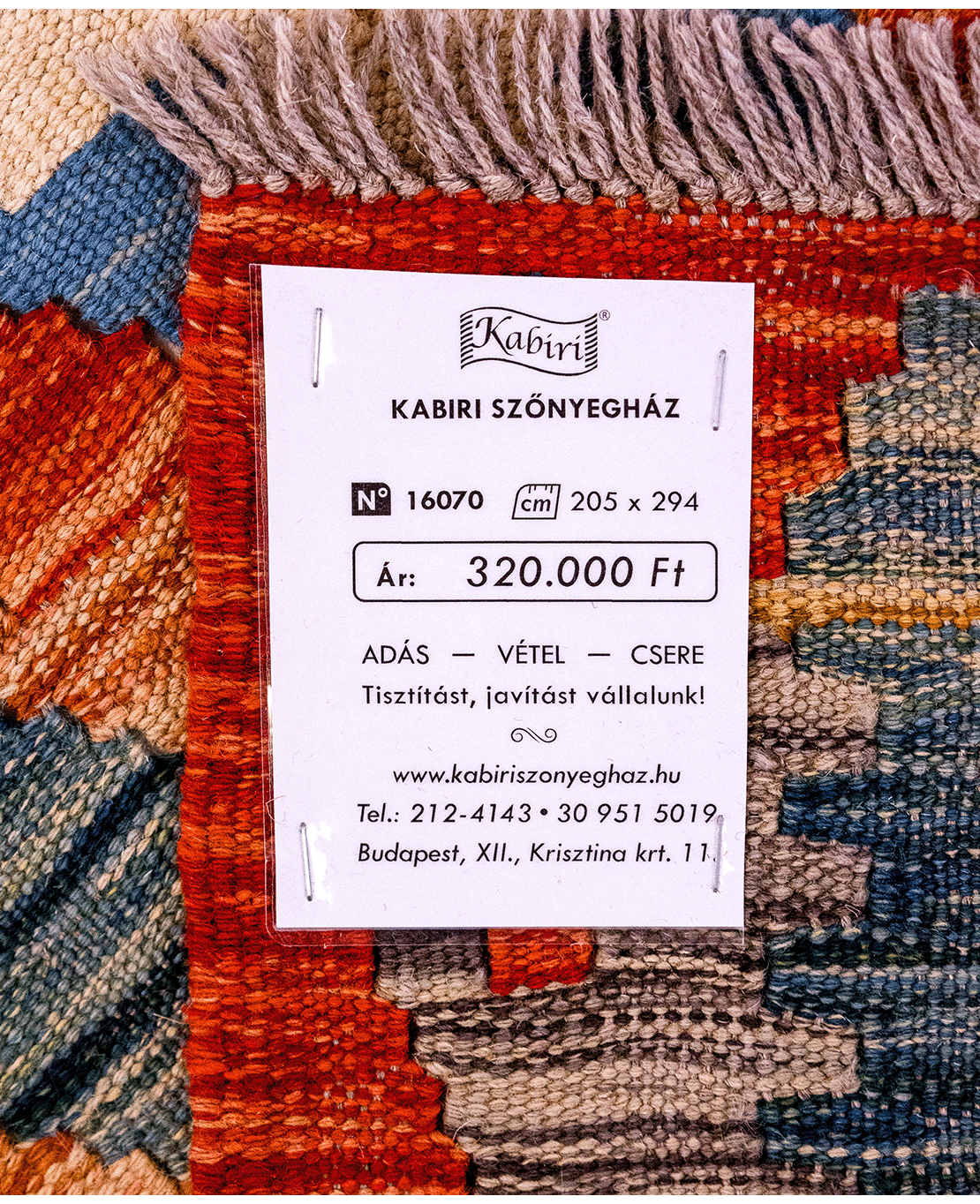Afghan old style kilim - Image 5
