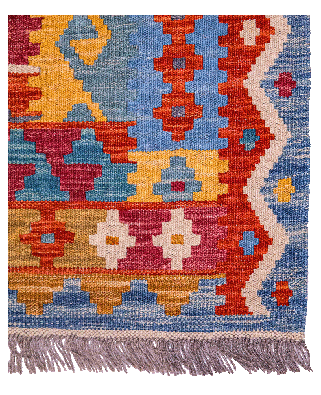 Afghan old style kilim - Image 2