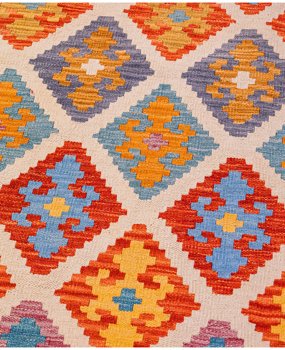 Afghan old style kilim - Image 3