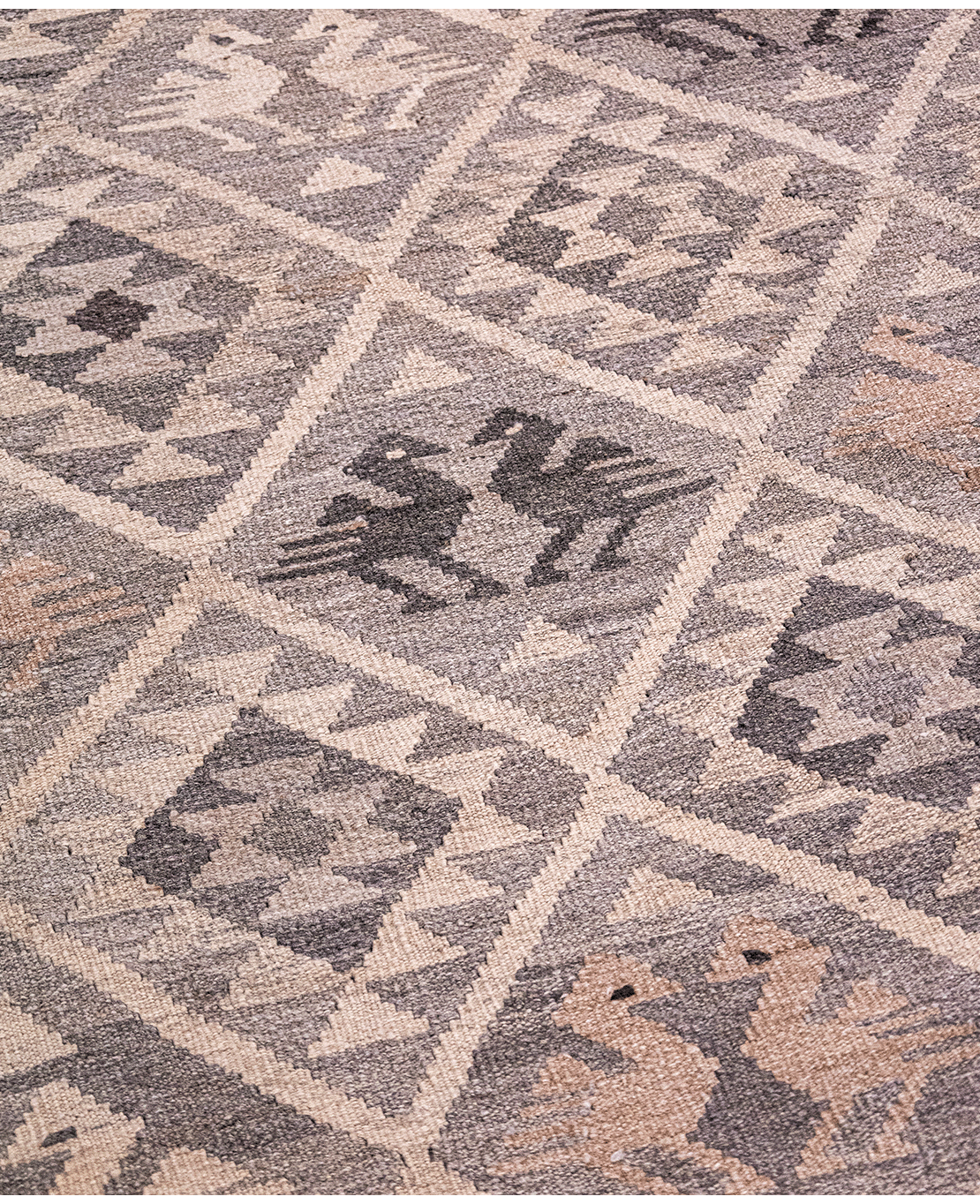 Afghan old style kilim - Image 2