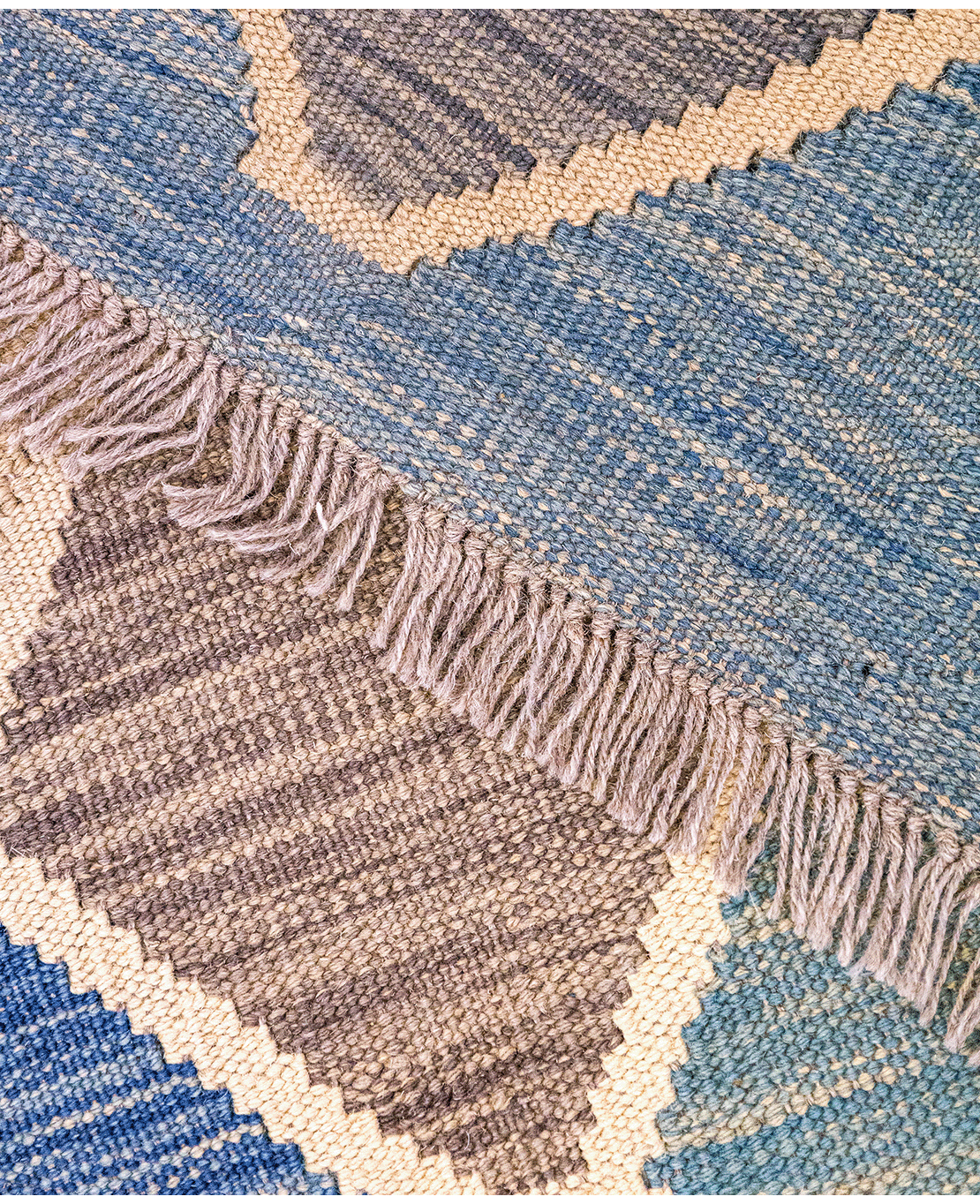 Afghan old style kilim - Image 4